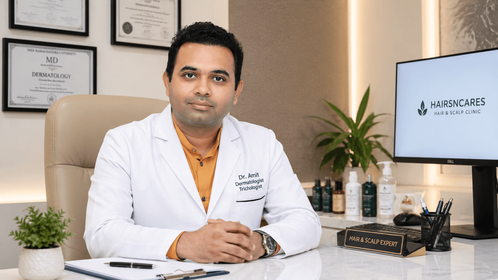 Dr. Amit Agarkar — Best Dermatologist for Hair Loss India