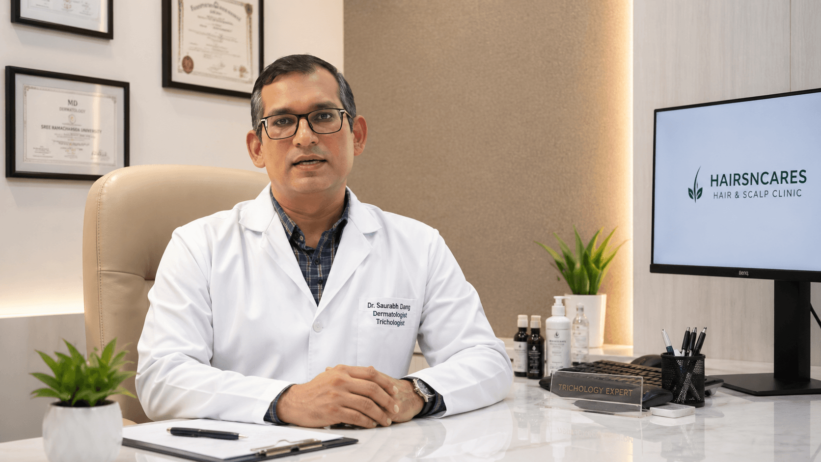 Dr. Amit Agarkar — Best Dermatologist for Hair Loss India